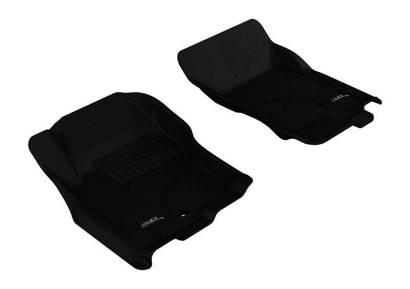 3D MAXpider 2005-2015 Nissan Pathfinder/Xterra Kagu 1st Row Floormat - Black