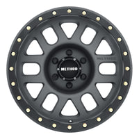 Method MR309 Grid 17x8.5 0mm Offset 6x5.5 108mm CB Titanium/Black Street Loc Wheel