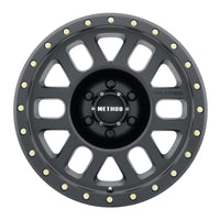 Method MR309 Grid 17x8.5 0mm Offset 6x135 94mm CB Matte Black Wheel