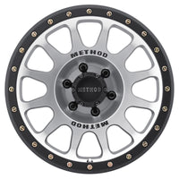 Method MR305 NV 17x8.5 0mm Offset 6x135 94mm CB Machined/Black Street Loc Wheel