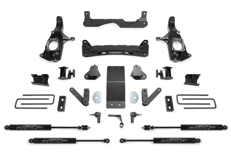 Fabtech 11-19 GM 2500HD 2WD/4WD 4in Basic Sys w/Stealth Shks