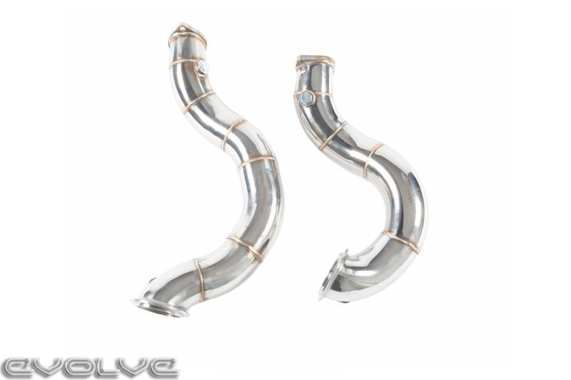 Evolve Catless Turbo Downpipes - BMW 1 Series 135i | 1M | 3 Series 335i N54 - Evolve Automotive